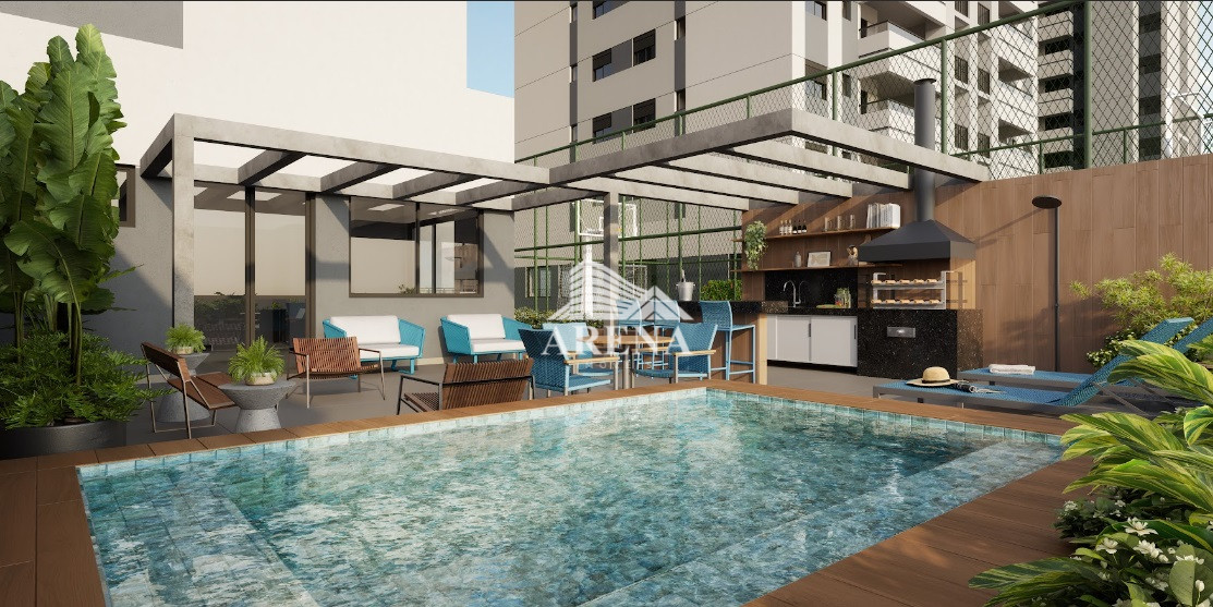 aptos de 56,68 a 89,55 m² com 2 ou 3 dormitórios com suíte