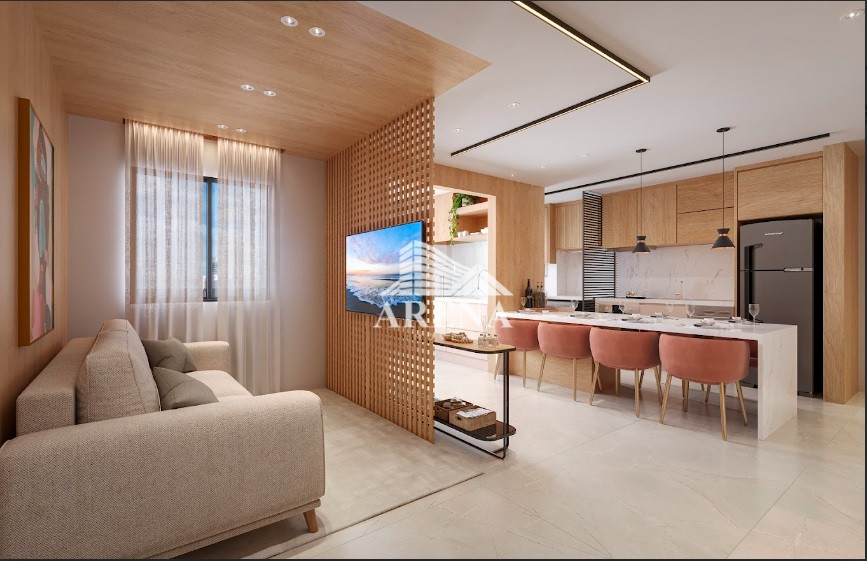 aptos de 56,68 a 89,55 m² com 2 ou 3 dormitórios com suíte