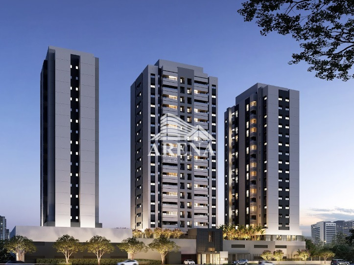 aptos de 56,68 a 89,55 m² com 2 ou 3 dormitórios com suíte